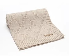 Beige Baby Blanket 70x90cm cm