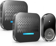 Kabol Wireless Doorbell, Plug