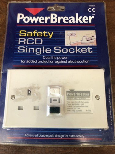 Power breaker single rcd - 'power,