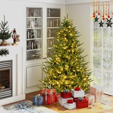 6 FT Pre-Lit Artificial