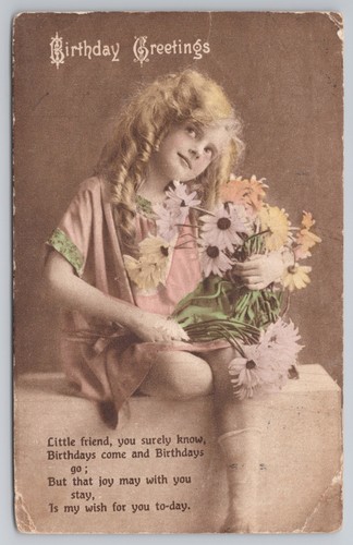 Postcard antique edwardian - postcard,
