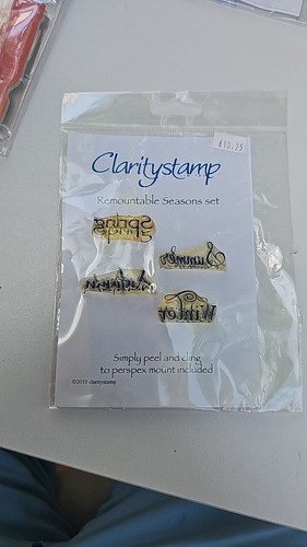 Claritystamp four seasons - four,