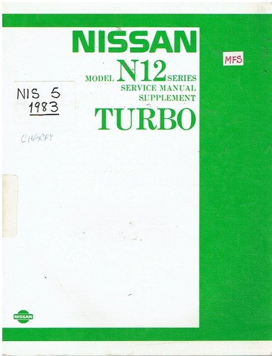 Nissan cherry mk4 n12 - (pulsar),