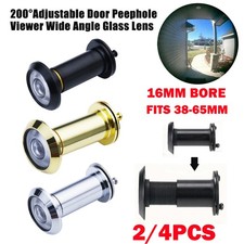 2/4Pcs 200° Wide Angle Door
