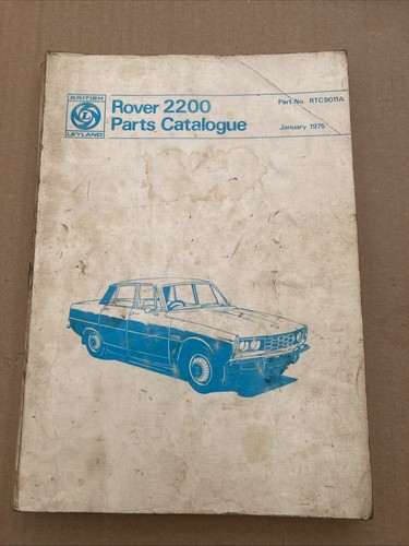 Rover 2200 parts book - p6,