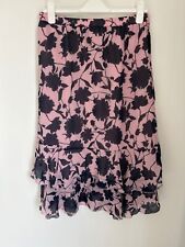 Midi Ruffled Pink Layered