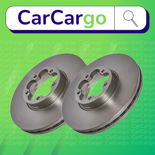 Vented front brake discs - vented,