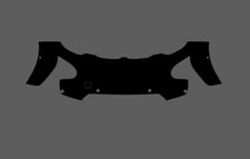 Fits BMW i3 2014-, Front Bumper CLEAR Stone Chip Guard Paint Protection Film Set