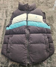 Jack Wills Ladies Duck Down Feather Reversible Gilet Size 12