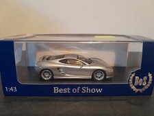 BEST OF SHOW BOS Ascari KZ1 2006 silver 1:43 resin model car Mib