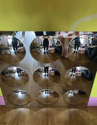 Giant domed acrylic - acrylic, mirror