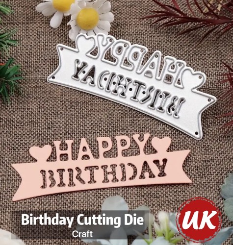 Happy birthday card making - card,