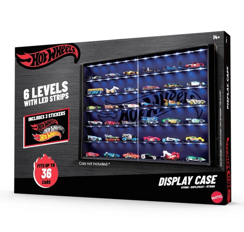 Hot wheels display - wheels, case