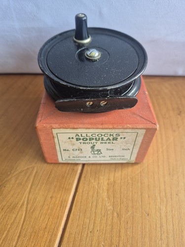 Vintage fly reel allcock - s,