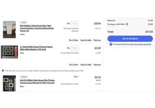 Special listing Not Hobbies Dolls House Internal  1:16 plus mini picture frames