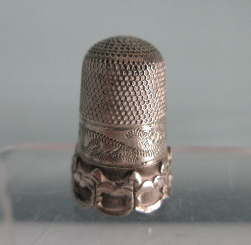 Antique victorian thimble - victorian,