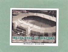 WEMBLEY STADIUM ENGLAND'S LOST