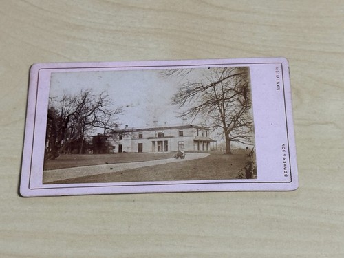 Antique cdv photo calderstones - cdv,