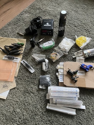 Complete tattoo kit rotary - tattoo,