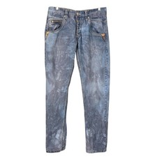Timezone Mens Blue Acid Wash