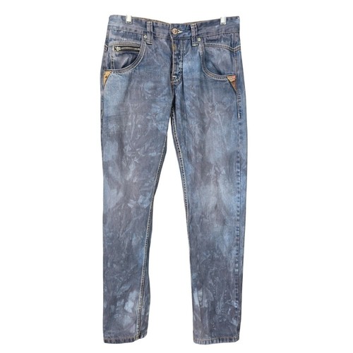 Timezone mens blue acid wash - acid,