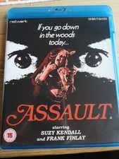 Assault Blu-ray Network Like New Suzy Kendall Frank Finlay