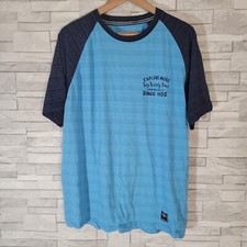 Mens TOG 24 T Shirt Top Blue
