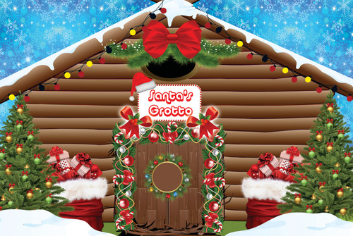 Christmas santas grotto xmas - grotto,