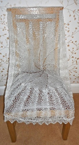 New delicate hand knit - 2, ply