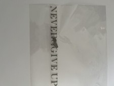 Never Give Up Htv Iron On Shirt Emotional Power Given Vinyl Gray