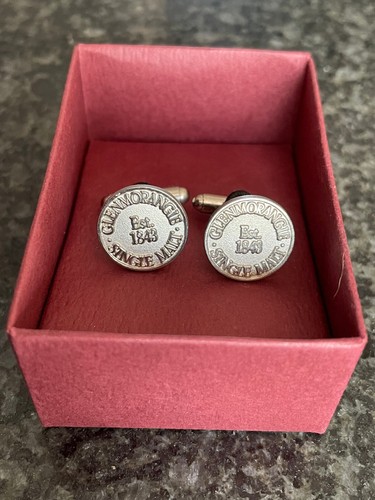 Glenmorangie whisky cuff links - glenmorangie,