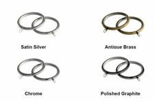 6 Curtain Pole Rings for