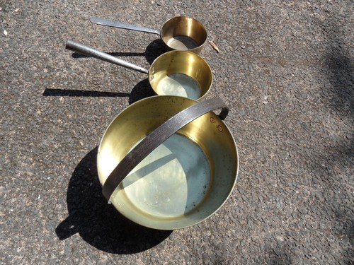 Old large heavy brass - large,