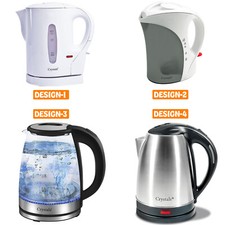 White travel kettle portable - travel,