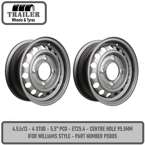 Trailer wheel rim x 13 - x,