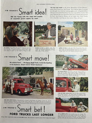 1948 ford pickup trucks - ford, smart