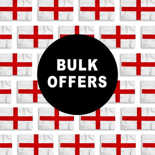 England flag 5x3 bulk - england,