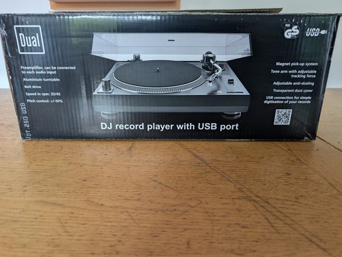 Dual dt250 turntable usb - dual,