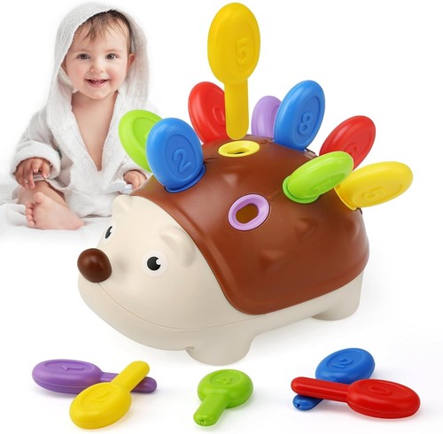 Hedgehog baby toys hand - hedgehog, hand-eye