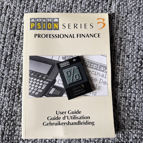 Psion series personal - psion, 3