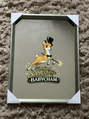 Babycham style bar mirror - style,