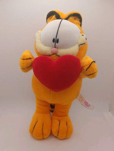 Vintage garfield plush love - garfield,