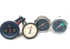Vintage Car Ammeter Job Lot x 4 - Untested - Sedan, Herculette, Redx etc