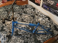 Original Paint Raleigh Grifter MK2 Prismatic Blue Frame With Crank Chainring