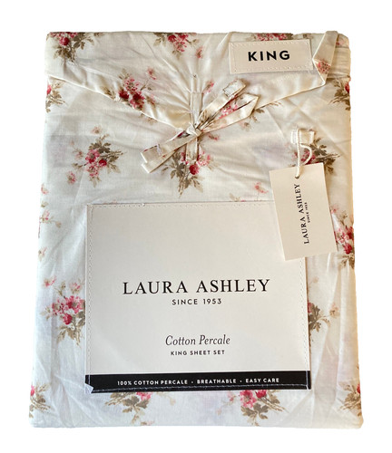 New laure ashley - new, 4pc