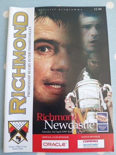 Richmond newcastle 1998 99 - v,