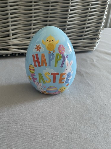 Happy easter hollow tin - happy,