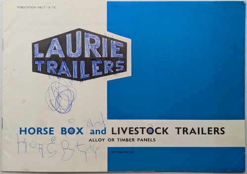 Original laurie trailers ltd - laurie,