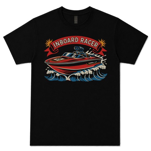 Inboard racer shirt - t-shirt,