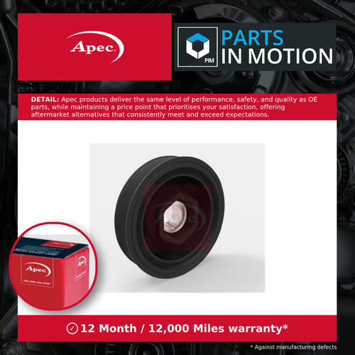Crankshaft pulley fits - crankshaft,